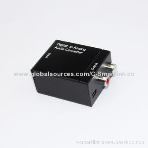 Digital to Analog Audio Converter, Ease-to-install, Compact Sizes and LightweightNew